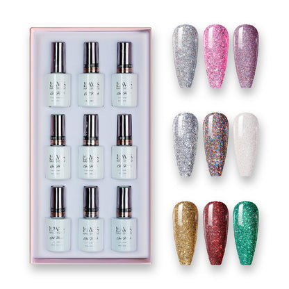 Lavis Gel Twinkle The Galaxy Set G6 (9 colors) : 097, 098, 099, 100, 102, 103, 105, 106, 107