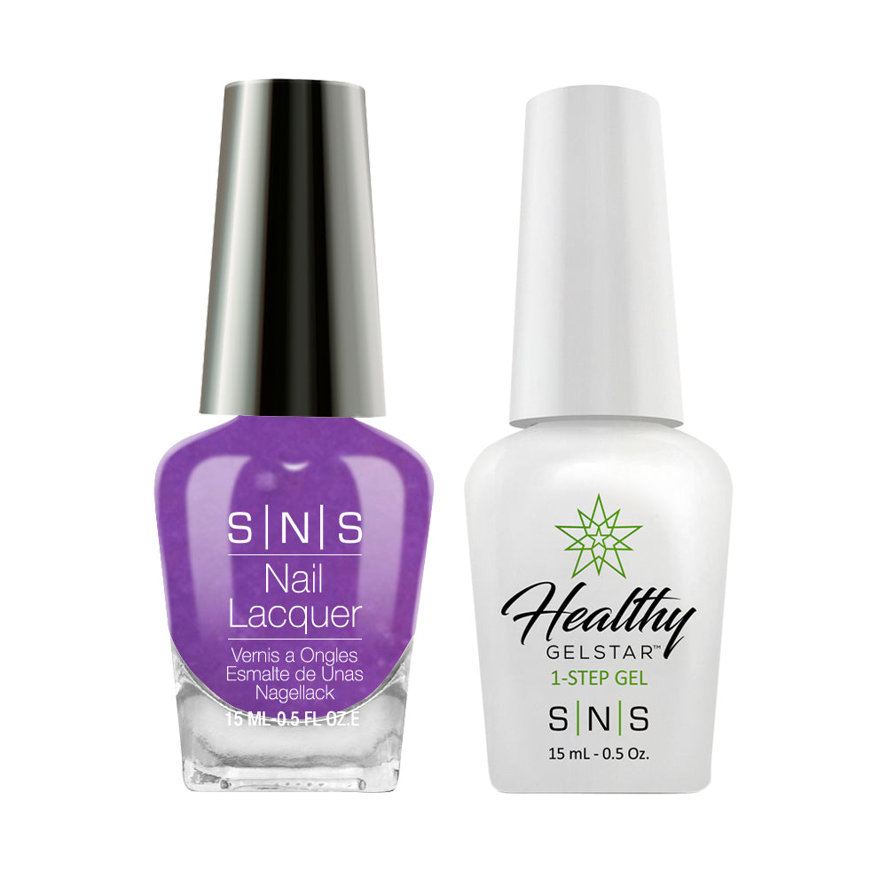 SNS SG03 Sugarloaf - SNS Gel Polish & Matching Nail Lacquer Duo Set - 0.5oz