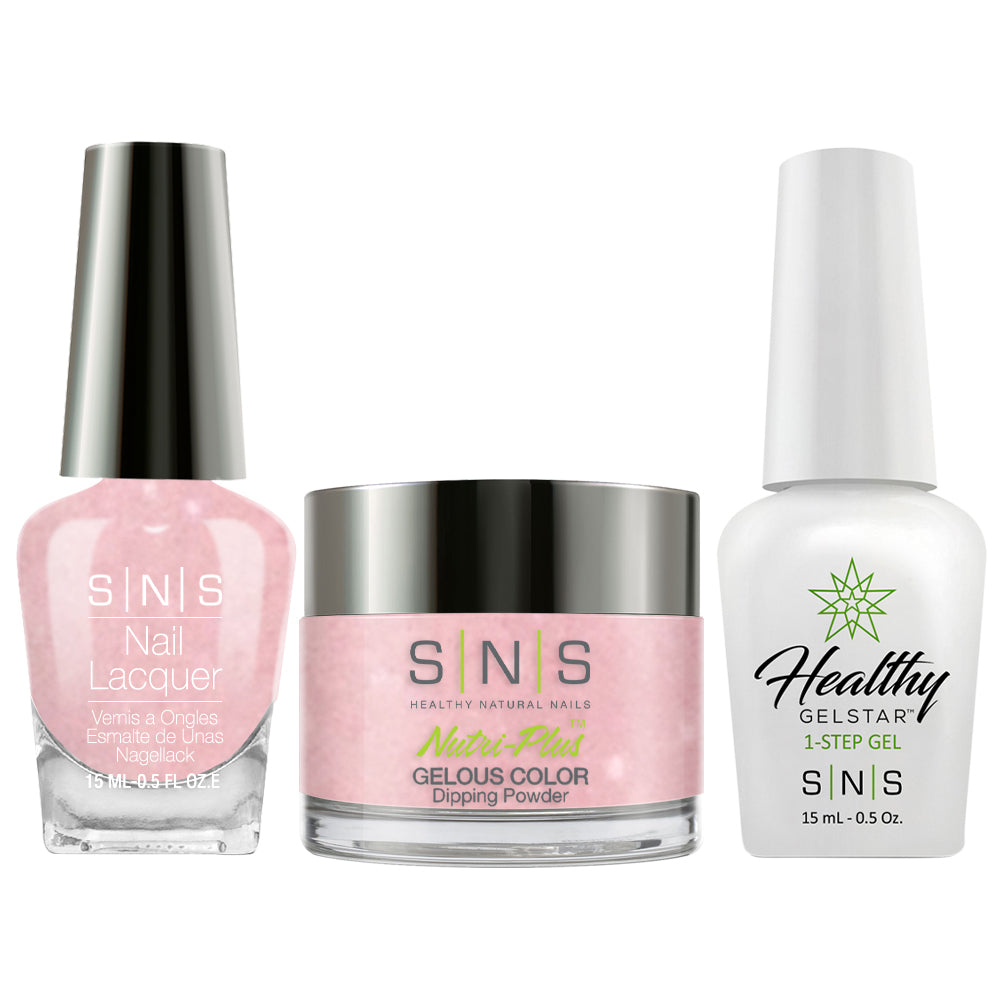 SNS SG15 Love Letter Pink - Dip (1oz), Gel & Lacquer Matching