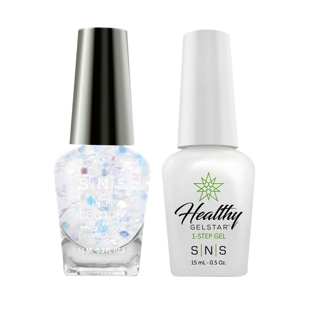 SNS SG18 Eternal City - SNS Gel Polish & Matching Nail Lacquer Duo Set - 0.5oz