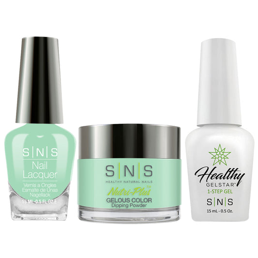 SNS SG23 Green Moonstone - Dip (1oz), Gel & Lacquer Matching