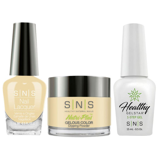 SNS SG24 Lemon Meringue Jewels - Dip (1.5oz), Gel & Lacquer Matching