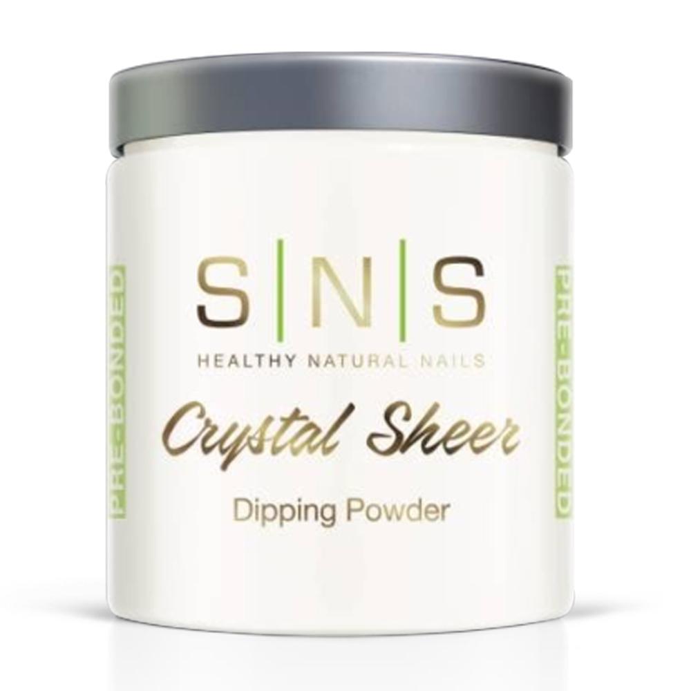 SNS Crystal Sheer Dipping Power Pink & White - 16oz