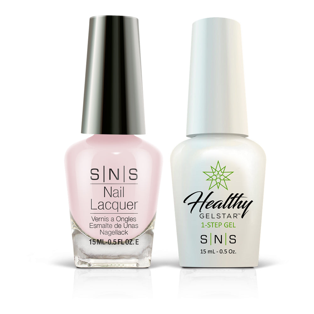 SNS SY01 - SNS Gel Polish & Matching Nail Lacquer Duo Set - 0.5oz